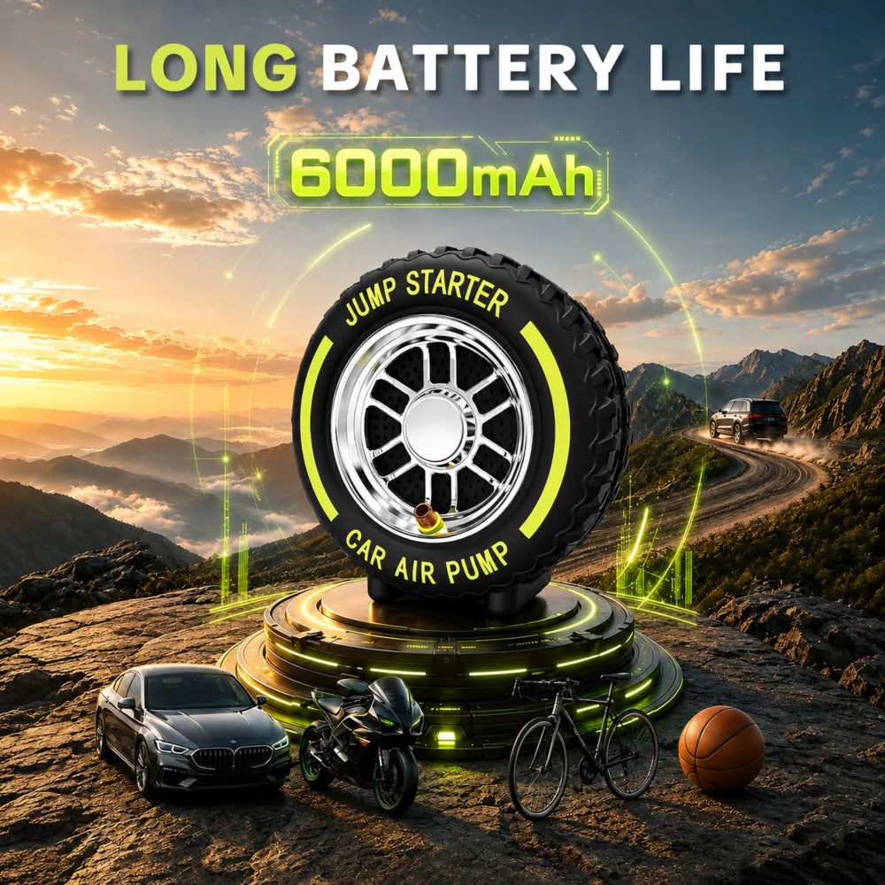 Electric Portable Tire Inflator
