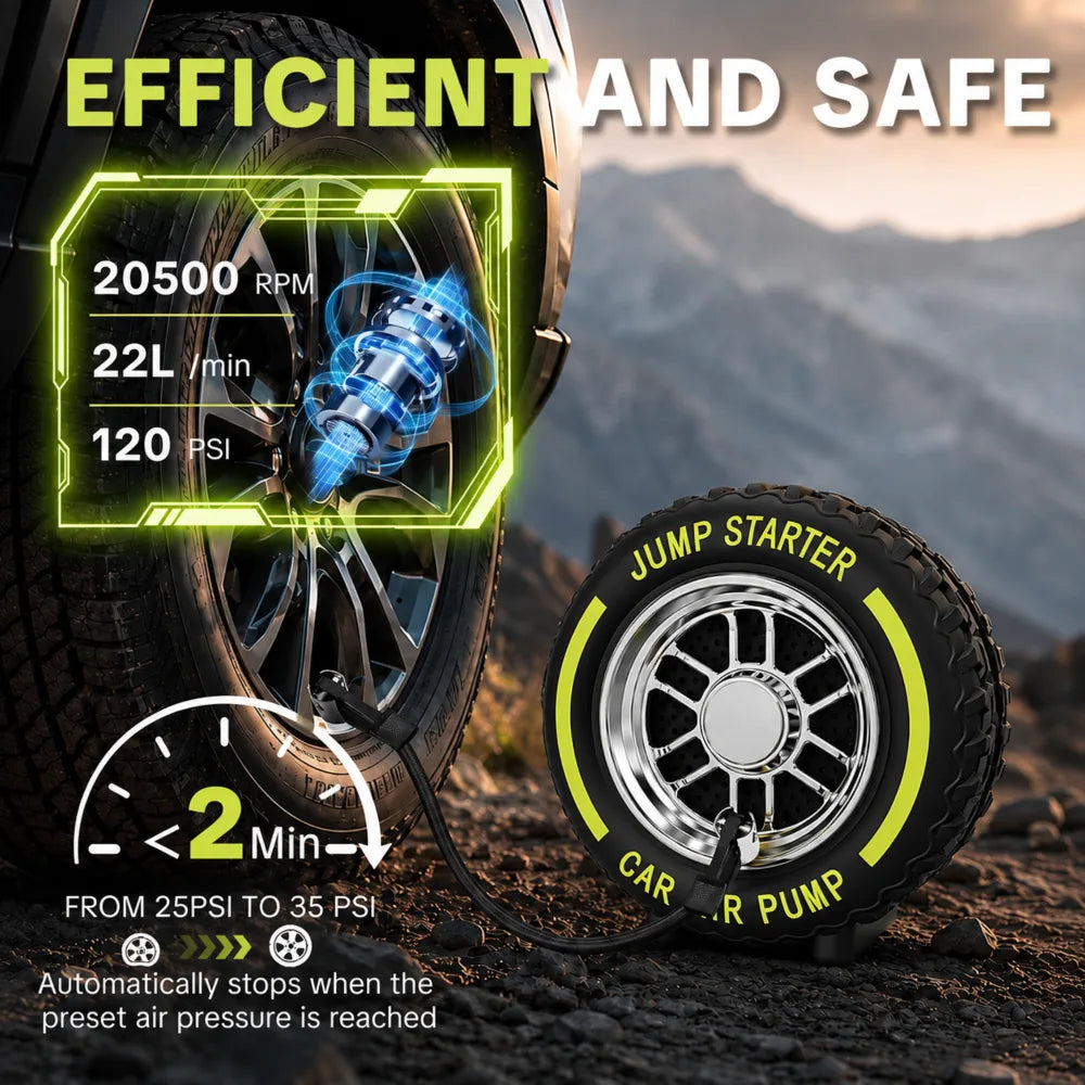 Electric Portable Tire Inflator