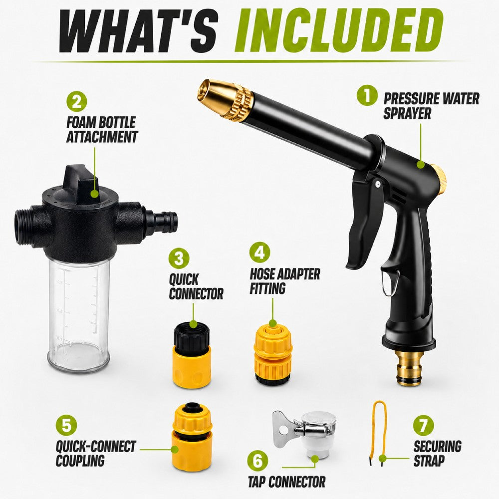 Adjustable Pressure Water Sprayer