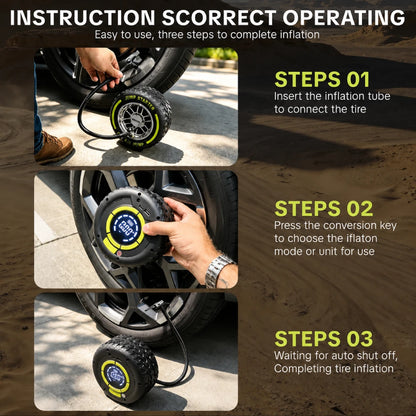 Electric Portable Tire Inflator